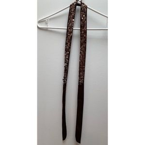 American Eagle Outfitters Sequin Cloth Belt